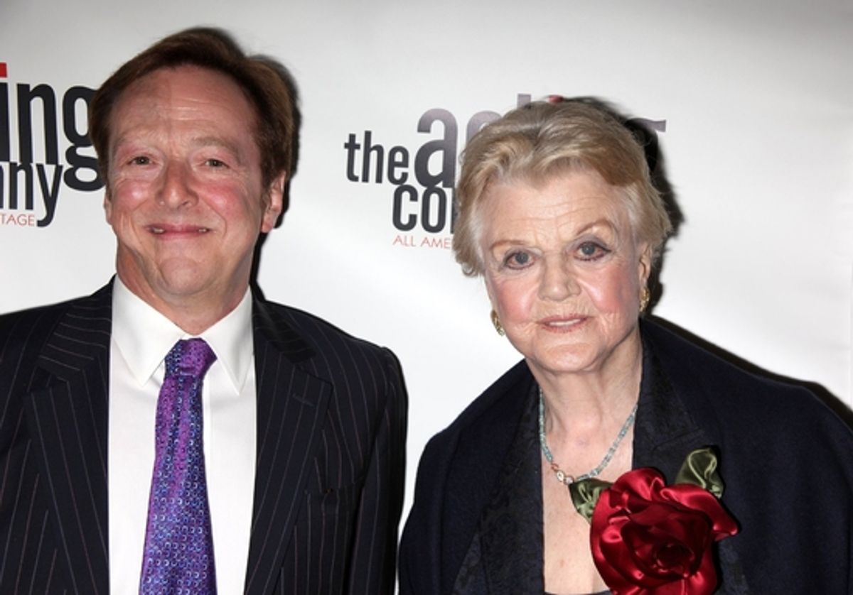 Edward Hibbert and Angela Lansbury at 