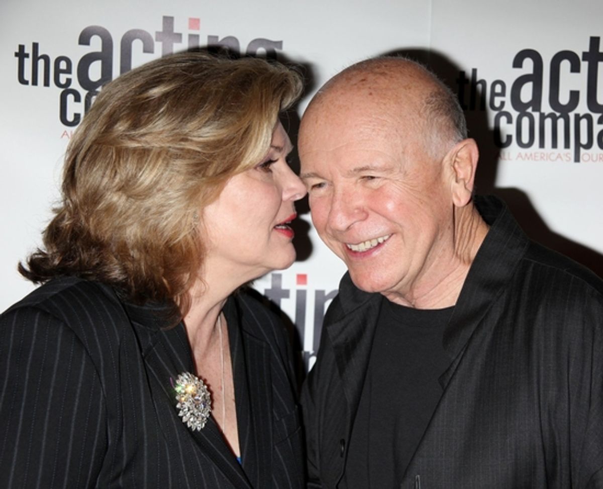 Debra Monk and Terrence McNally at 