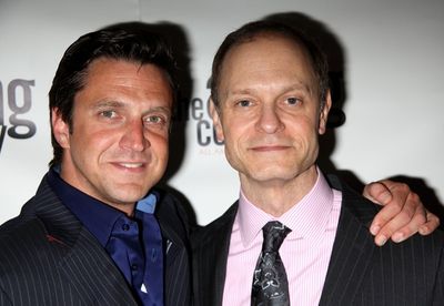 RaÃºl Esparza and David Hyde Pierce Photo