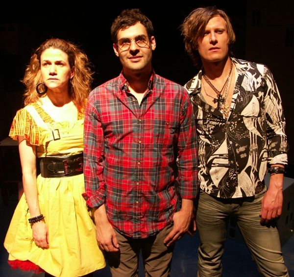 Hedy Burress, Andrew Leeds and P.J. Griffith Photo