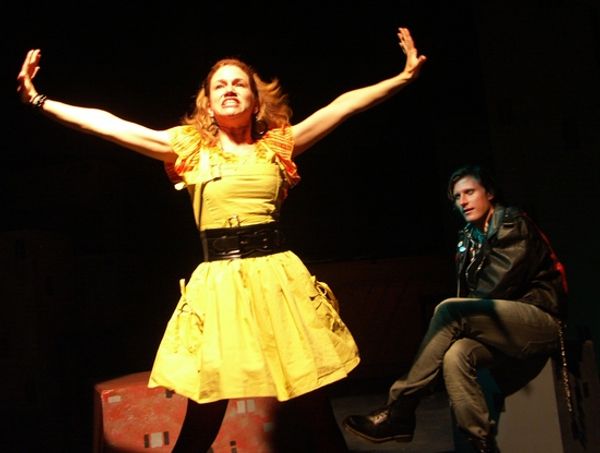 Hedy Burress and P.J. Griffith  Photo