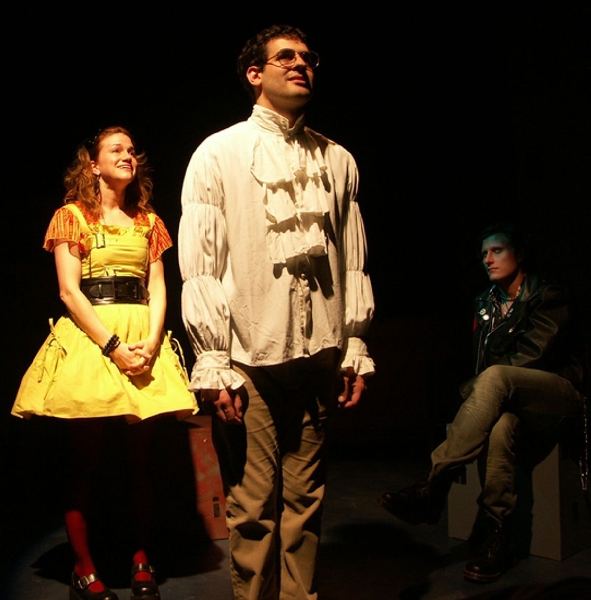 Hedy Burress, Andrew Leeds and P.J. Griffith at 