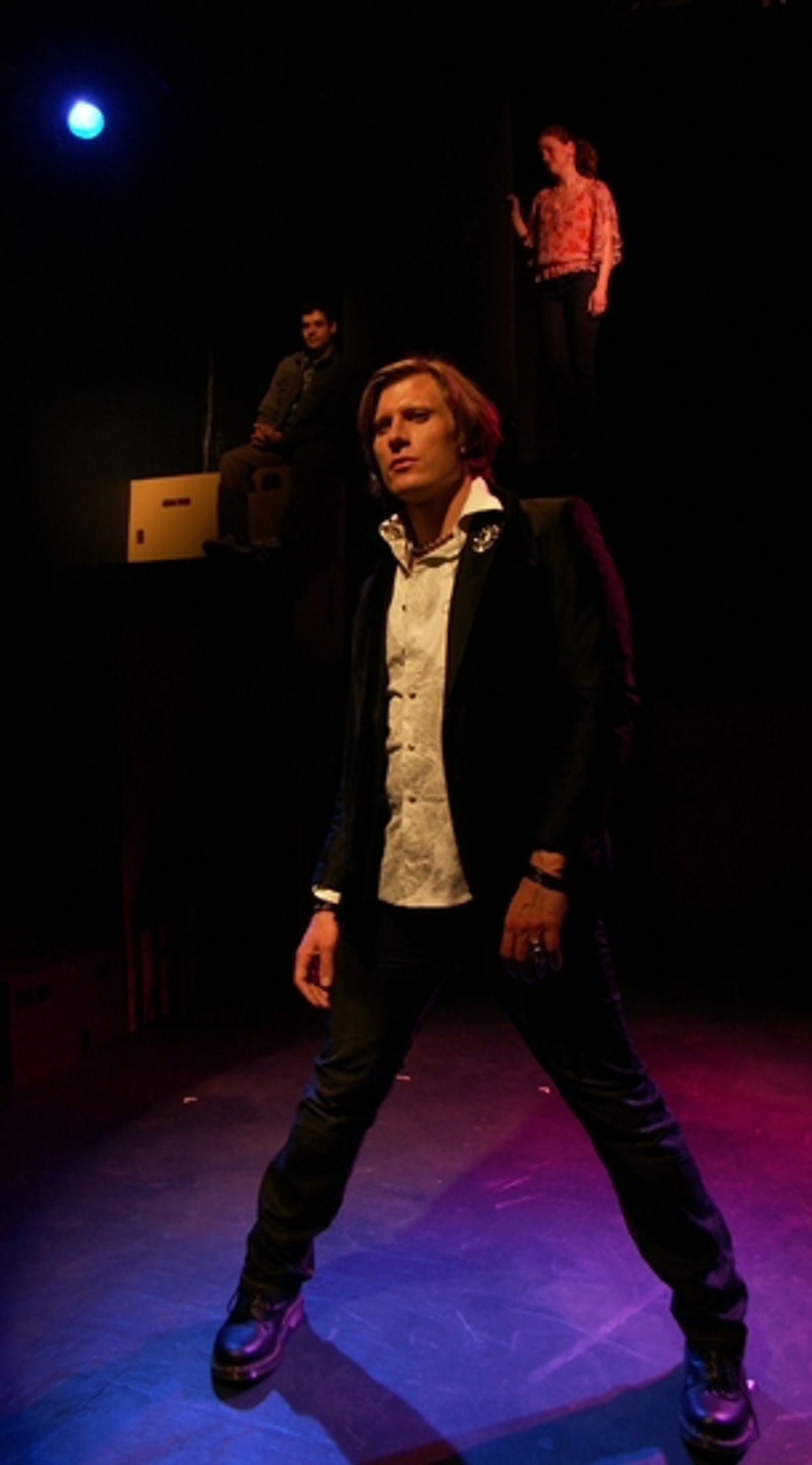 Andrew Leeds, P.J. Griffith and Hedy Burress at 