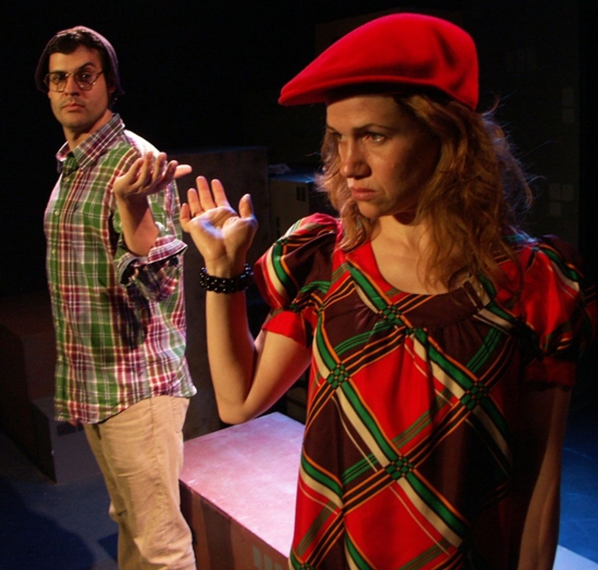 Andrew Leeds and Hedy Burress at 