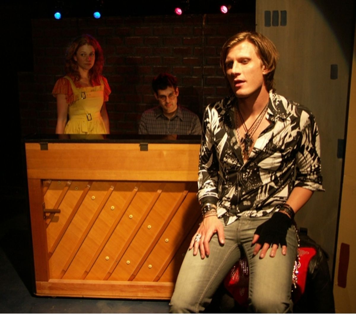  Hedy Burress, Andrew Leeds and P.J. Griffith at 