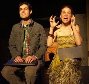 Andrew Leeds and Hedy Burress Photo