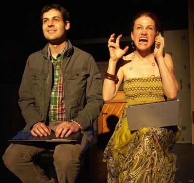 Andrew Leeds and Hedy Burress Photo