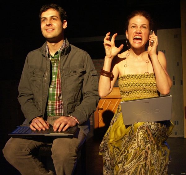 Andrew Leeds and Hedy Burress Photo