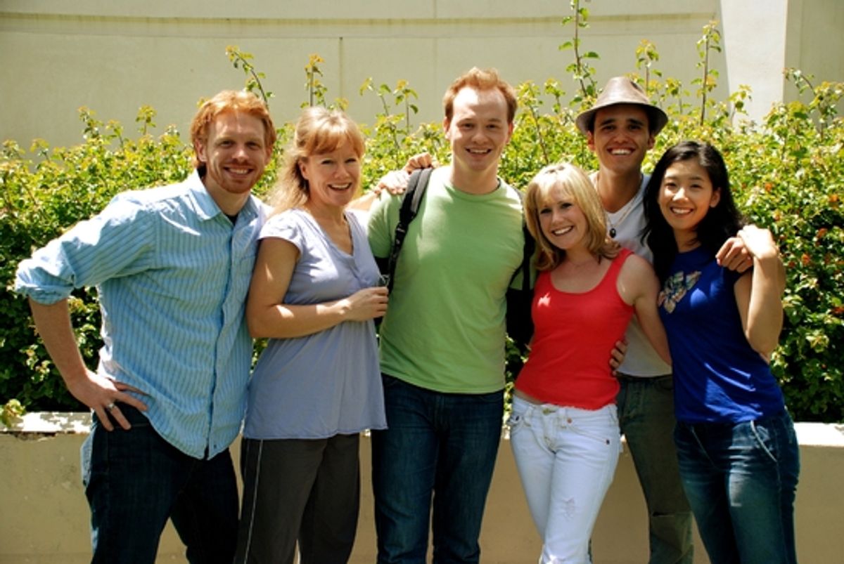 Justin Michael Duval, Jennifer Parsons, Brian Hostenske, Erika Whalen, Justin Figueroa and Jennifer Chang at 