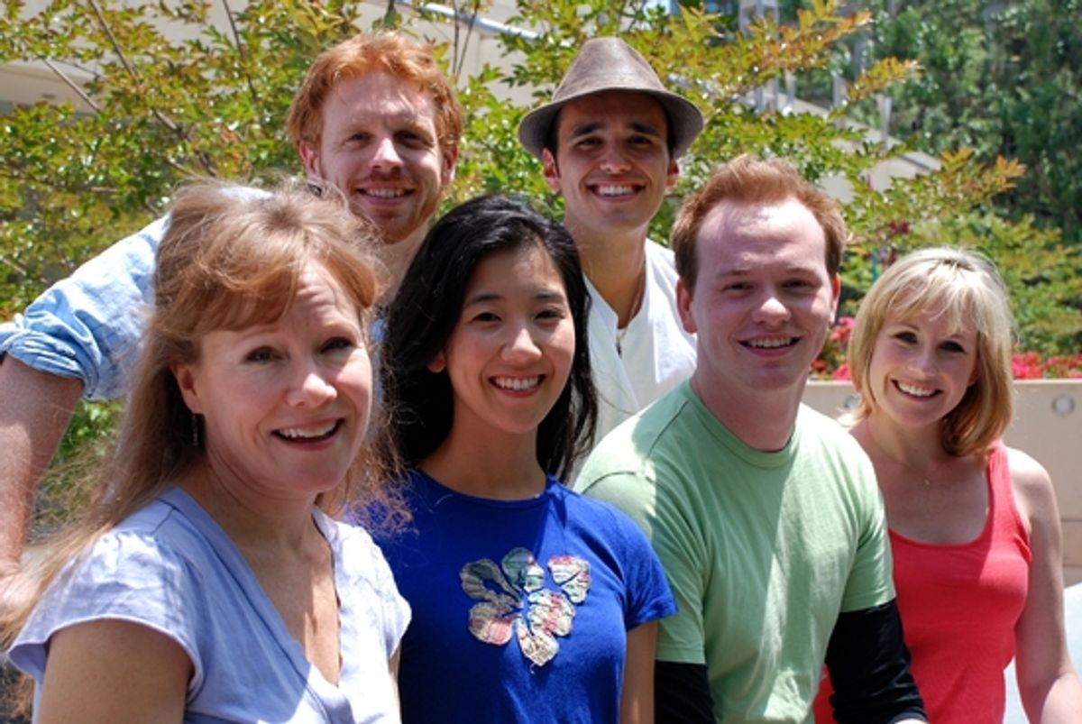 Jennifer Parsons, Justin Michael Duval, Jennifer Chang, Justin Figueroa, Brian Hostenske and Erika Whalen at 