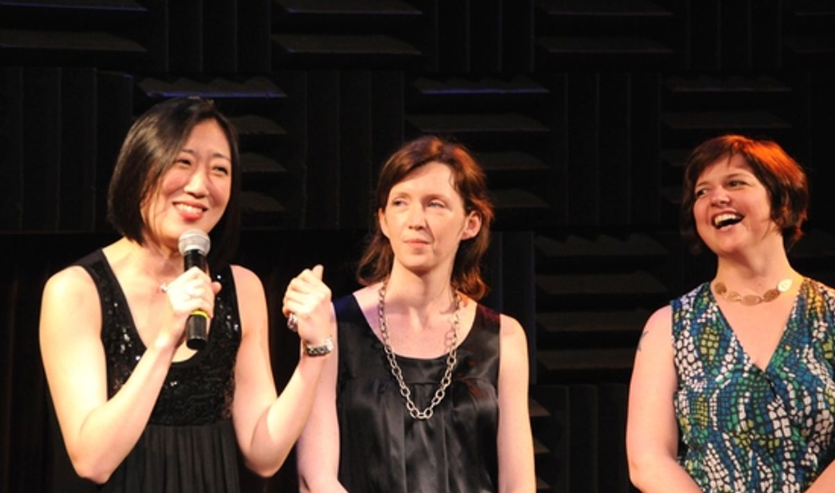 Young Jean Lee, Katherine Ryan and Erin Courtney at 