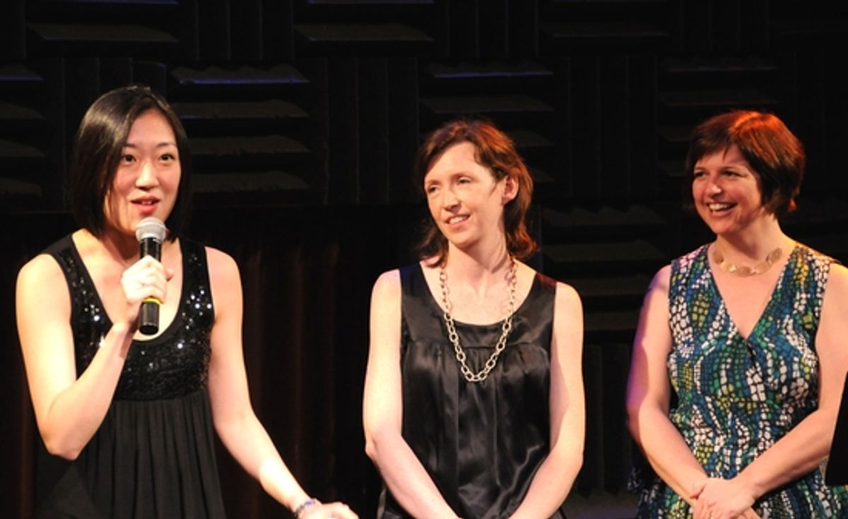 Young Jean Lee, Katherine Ryan and Erin Courtney at 