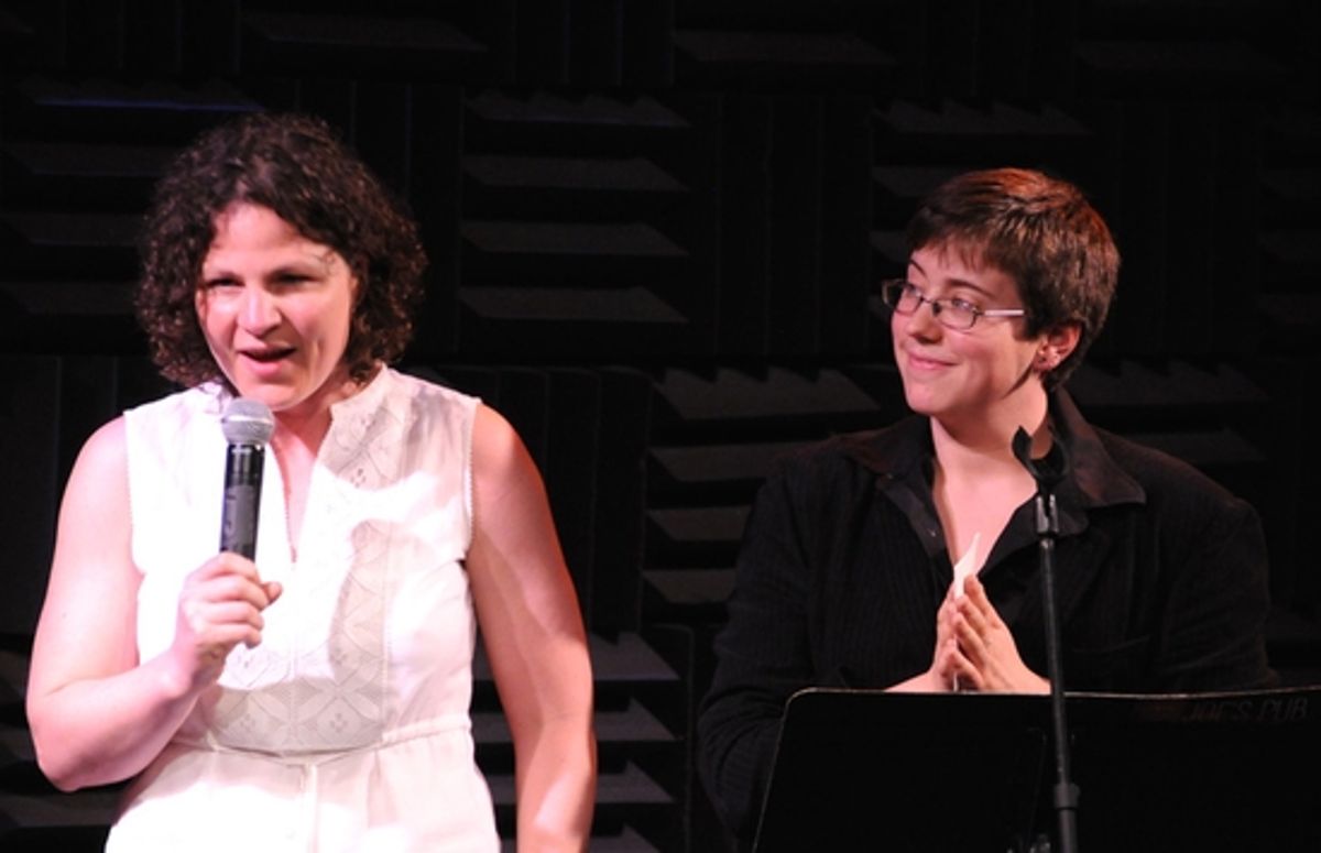 Lucy Thurber and Madeleine George at 