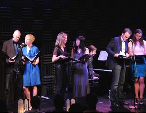 Brian Hutchison, Emily Bergl, Lisa Emery, Jennifer Ikeda, Lance Horne, David Wilson Barnes, and Betty Gilpin @ BroadwayWorld Brian Hutchison, Emily Bergl, Lisa Emery, Jennifer Ikeda, Lance Horne, David Wilson B Photo