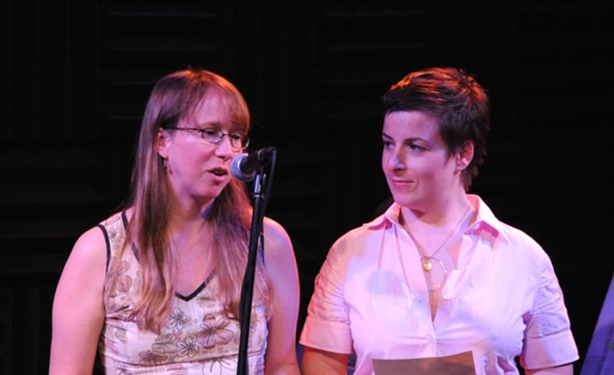 Anne Washburn and Winter Miller at 