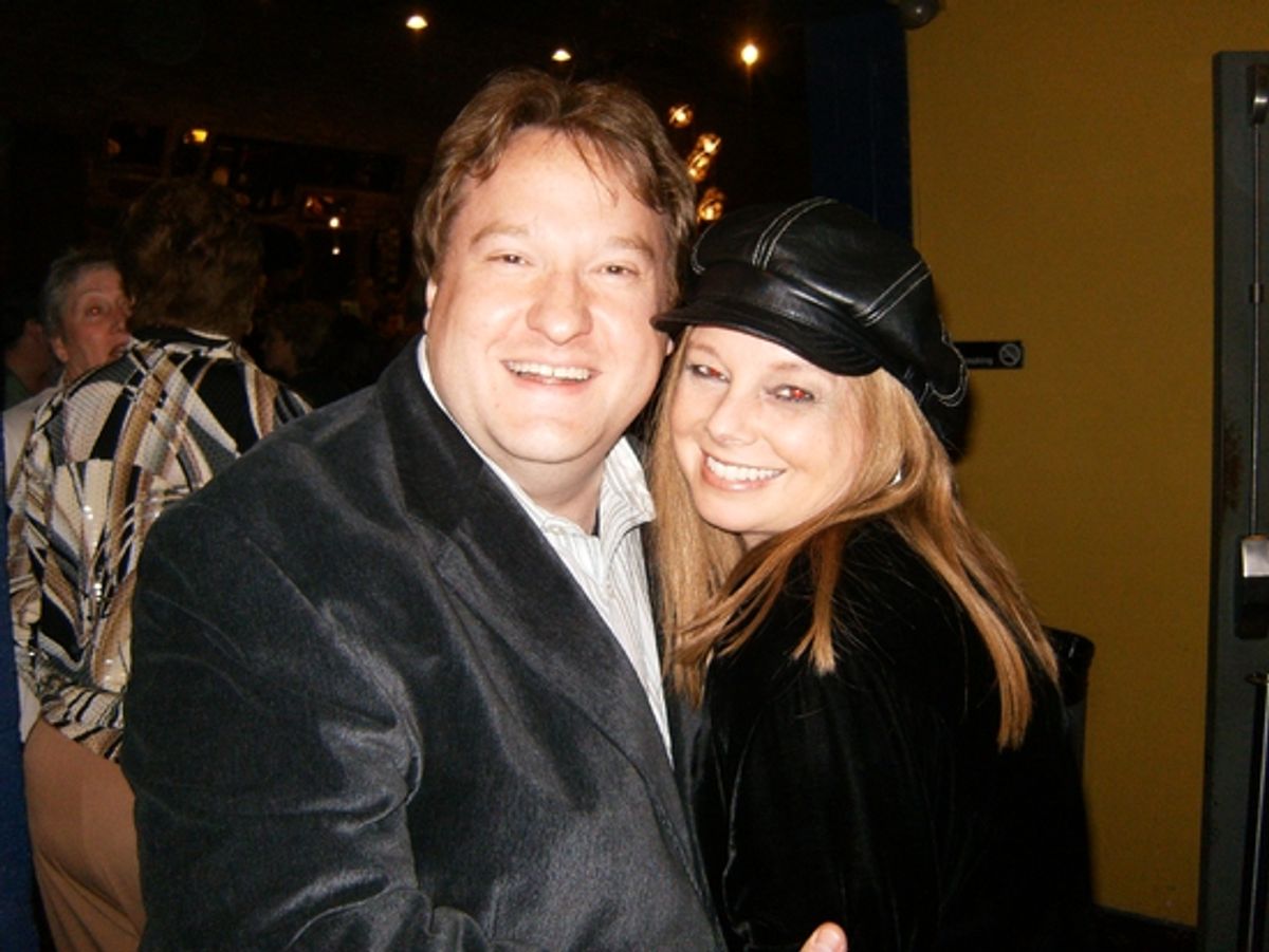 Porchlight Music Theatre Artistic Director Walter Stearns with Choreographer Brenda Didier at 