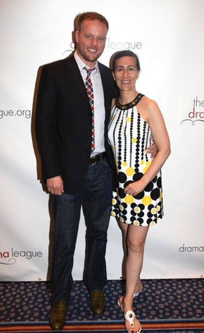 Jason Moore and Jeanine Tesori Photo