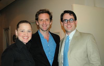 Anika Larsen, Malcolm Gets and Joe Farrell Photo