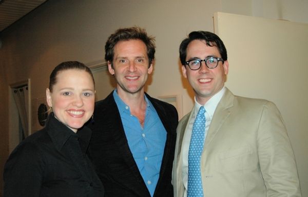 Anika Larsen, Malcolm Gets and Joe Farrell Photo