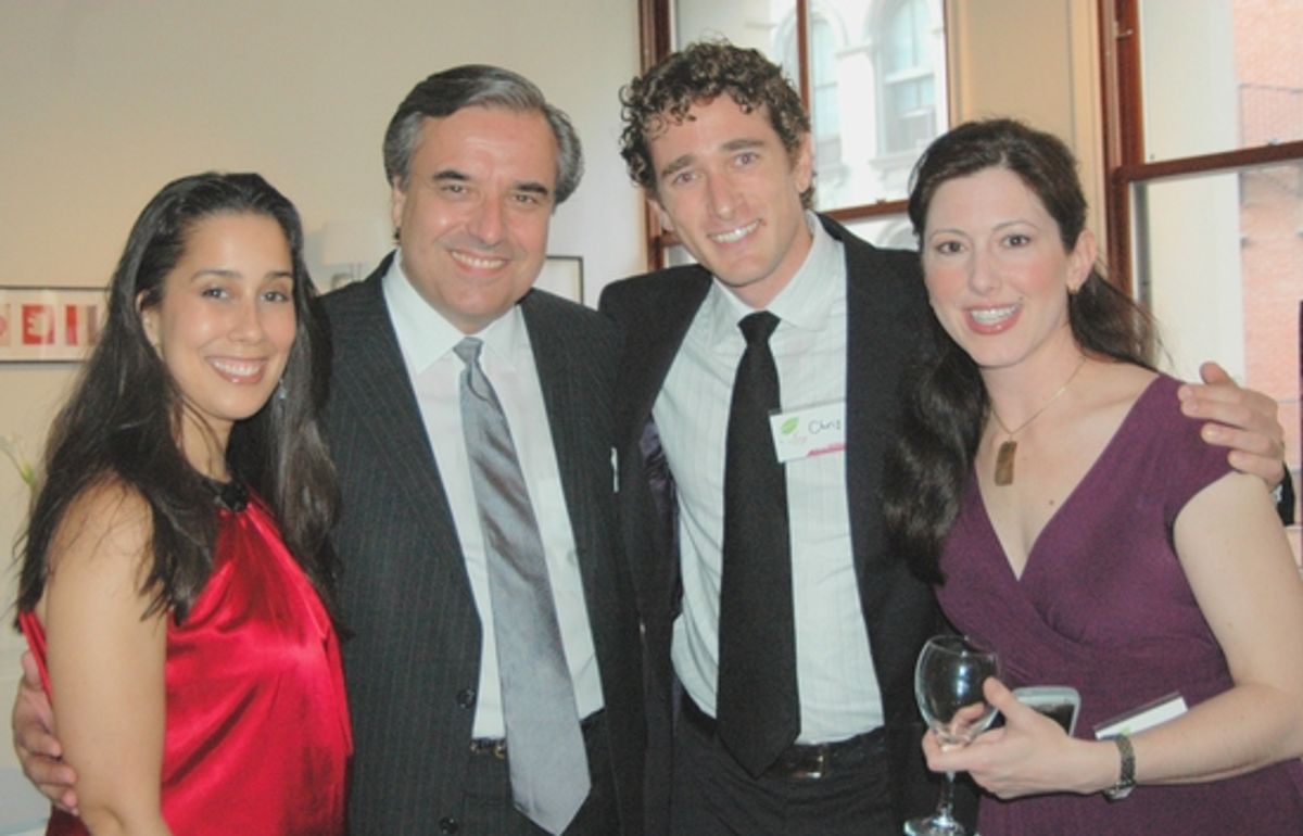 Monica Yunus, (Co Director) Mark Dollhopf, Christopher Herbert and Camille Zamora (Co Director) at 