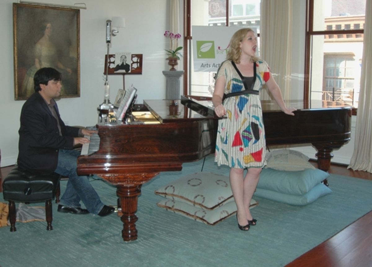 Robert Lopez and Amy Justman at 