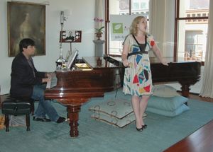 Robert Lopez and Amy Justman Photo