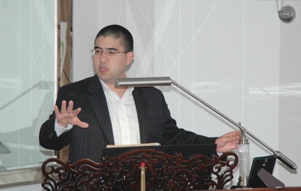 Musical Director of the Evening- Justin Hatchimonji Photo