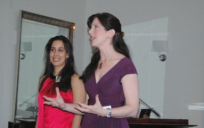 Co-Directors of Sing For Hope-Monica Yunus and Camille Zamora Photo