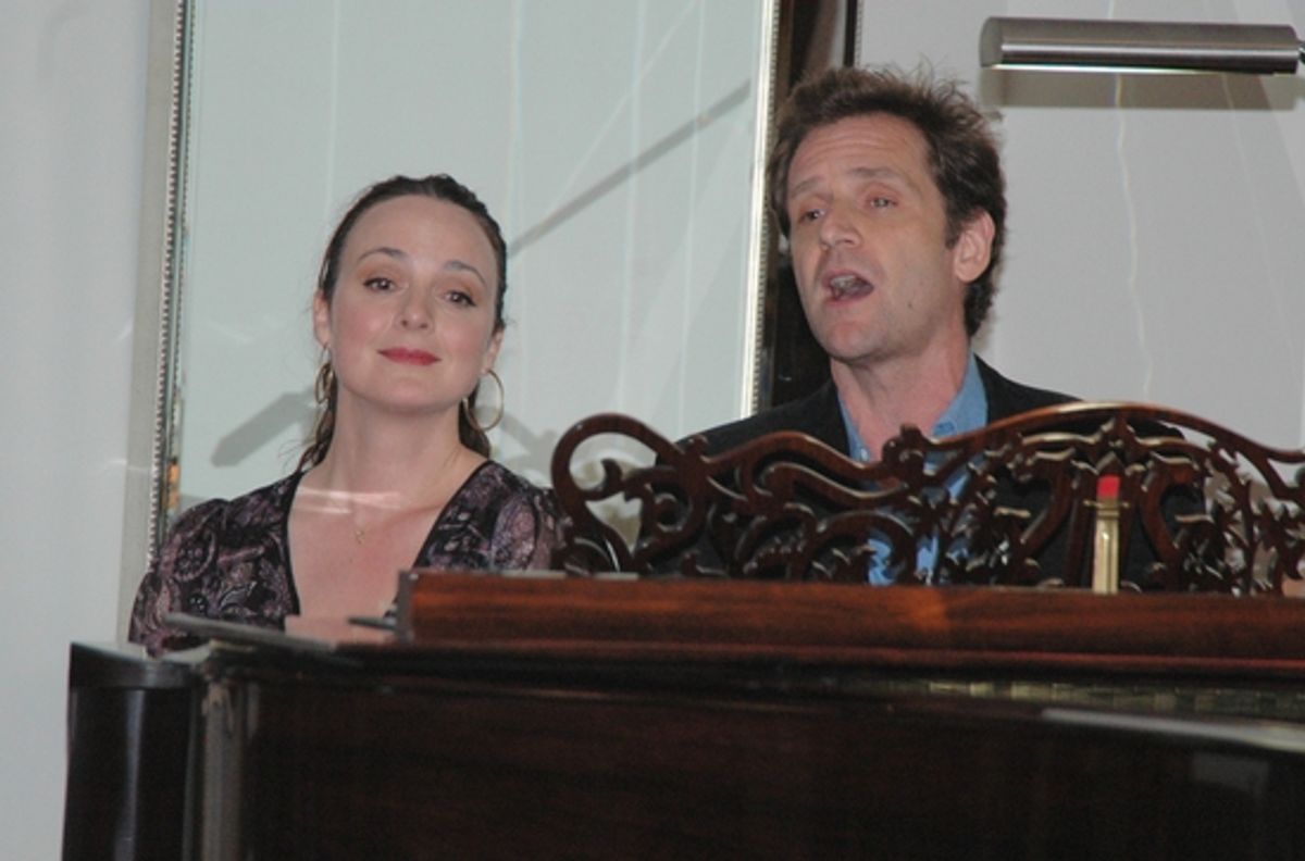 Melissa Errico and Malcolm Gets at 