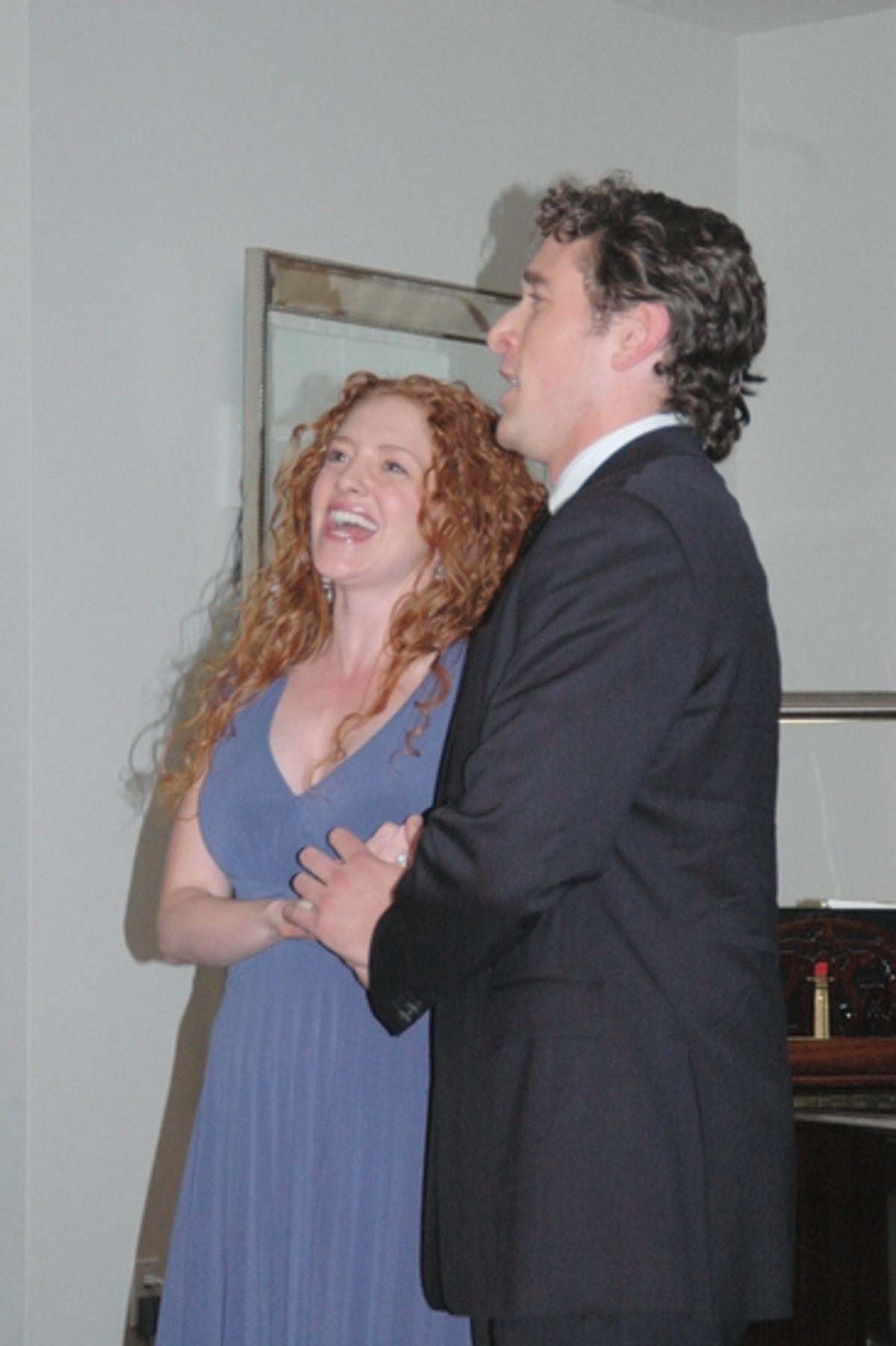 Lisa Hopkins and Christopher Herbert at 