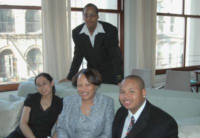 Irene Florence Wong, Lisabette Ware, Jerome Ware Jr. and Kejon Taylor Photo