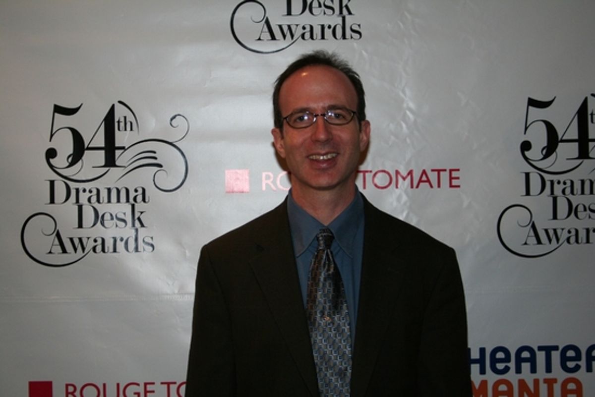 Ted Kessel at Drama Desk Pre-Awards Ceremony