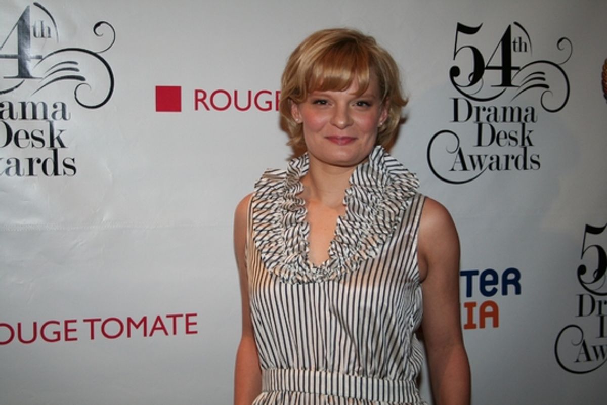 Martha Plimpton at Drama Desk Pre-Awards Ceremony