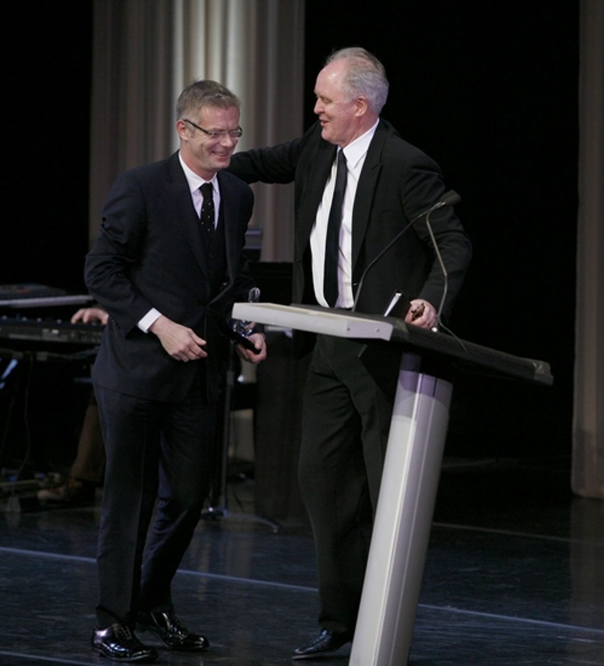 Stephen Daldry and John Lithgow at 2009 Drama Desk Awards - Part 1