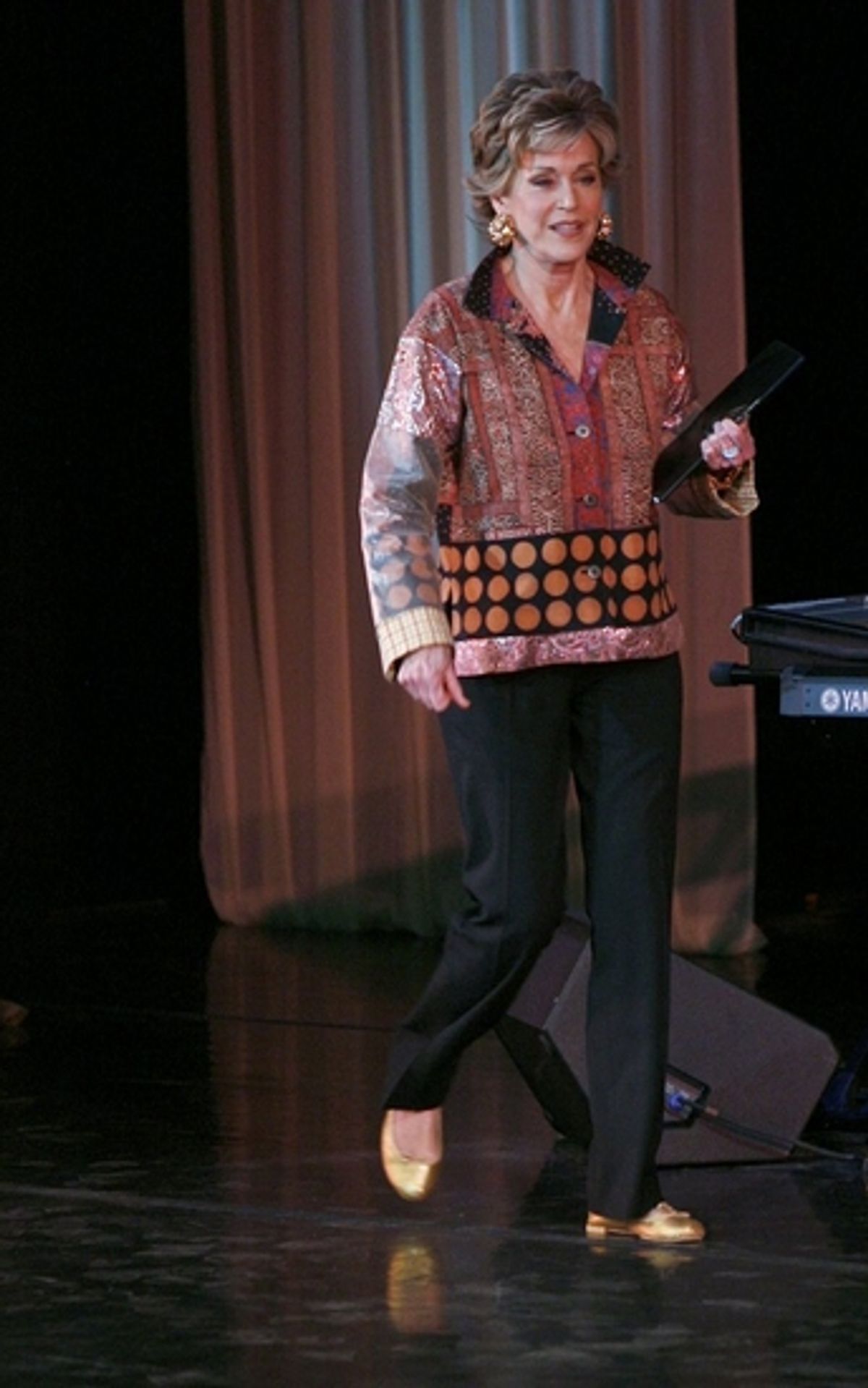 Jane Fonda at 2009 Drama Desk Awards - Part 1