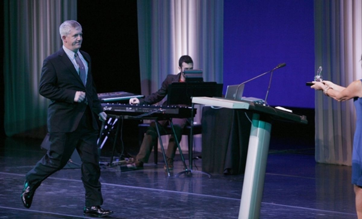 Gregory Jbara at 2009 Drama Desk Awards - Presentation 2