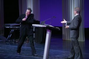 Geoffrey Rush and Jim Dale Photo