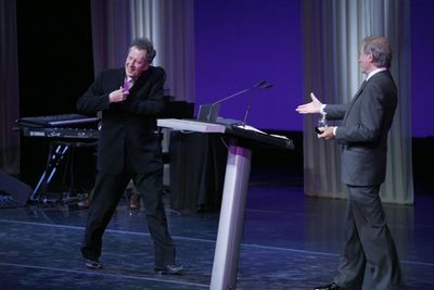 Geoffrey Rush and Jim Dale Photo