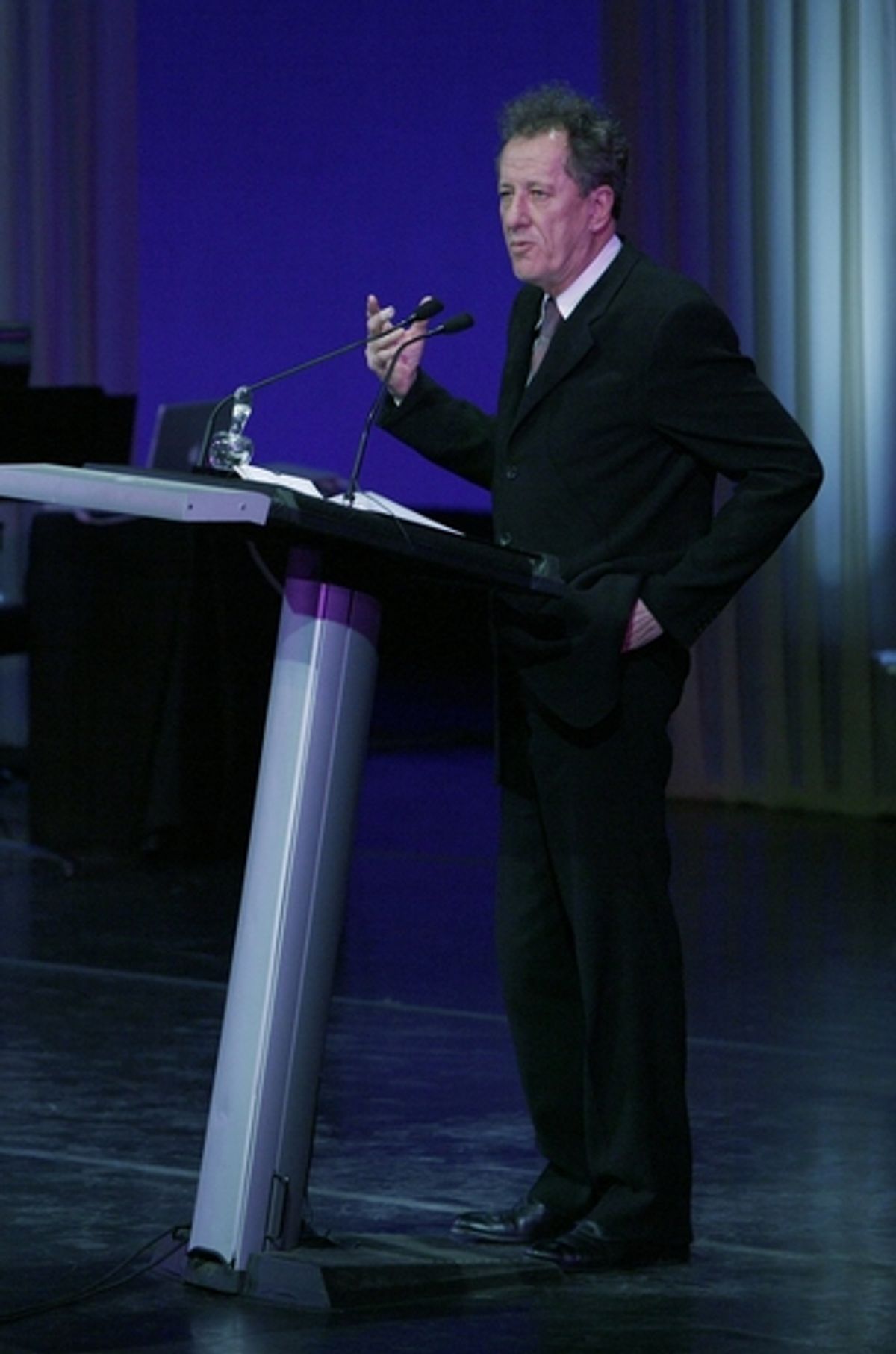 Geoffrey Rush at 2009 Drama Desk Awards - Presentation 2