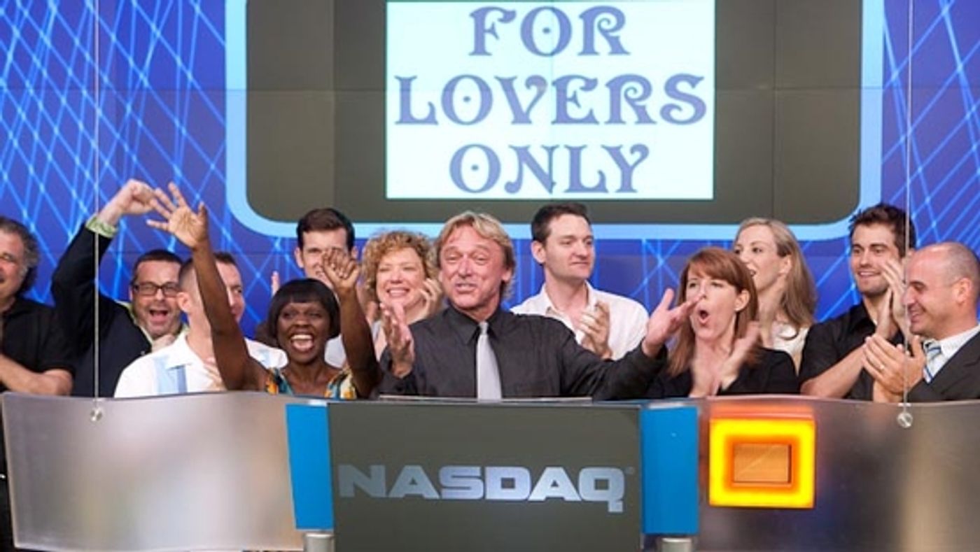 Photo Flash: FOR LOVERS ONLY Rings NASDAQ Closing Bell  Image