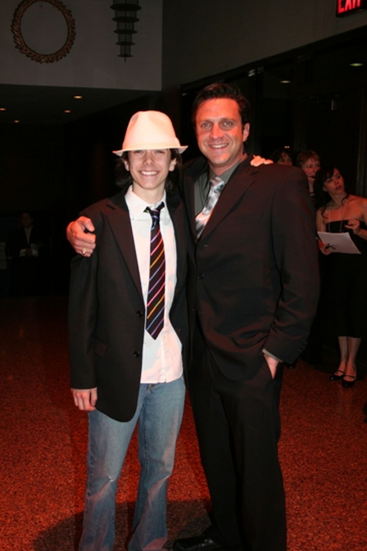 Henry Hodges and Raul Esparza at 
