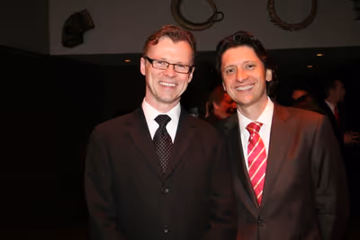 Brian Hill and Neil Bartram Photo