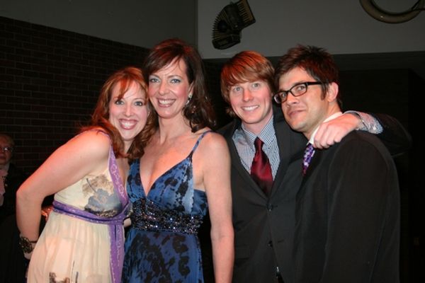 Tory Ross, Allison Janney, Justin Bohon and Stephen Oremus Photo