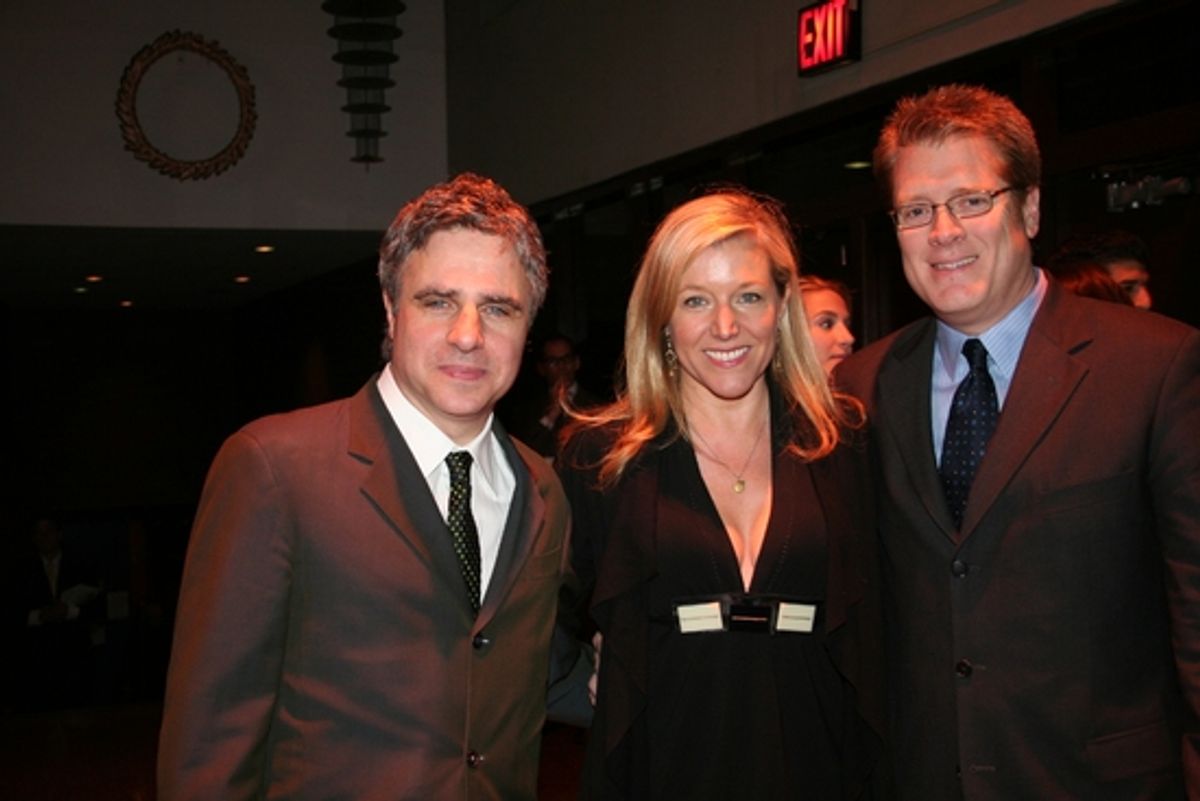 Neil Pepe, Mary McCann and Jeffory Lawson at 2009 Drama Desk Awards Arrivals Part 2
