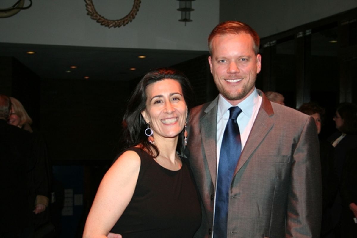 Jeanine Tesori and Jason Moore at 