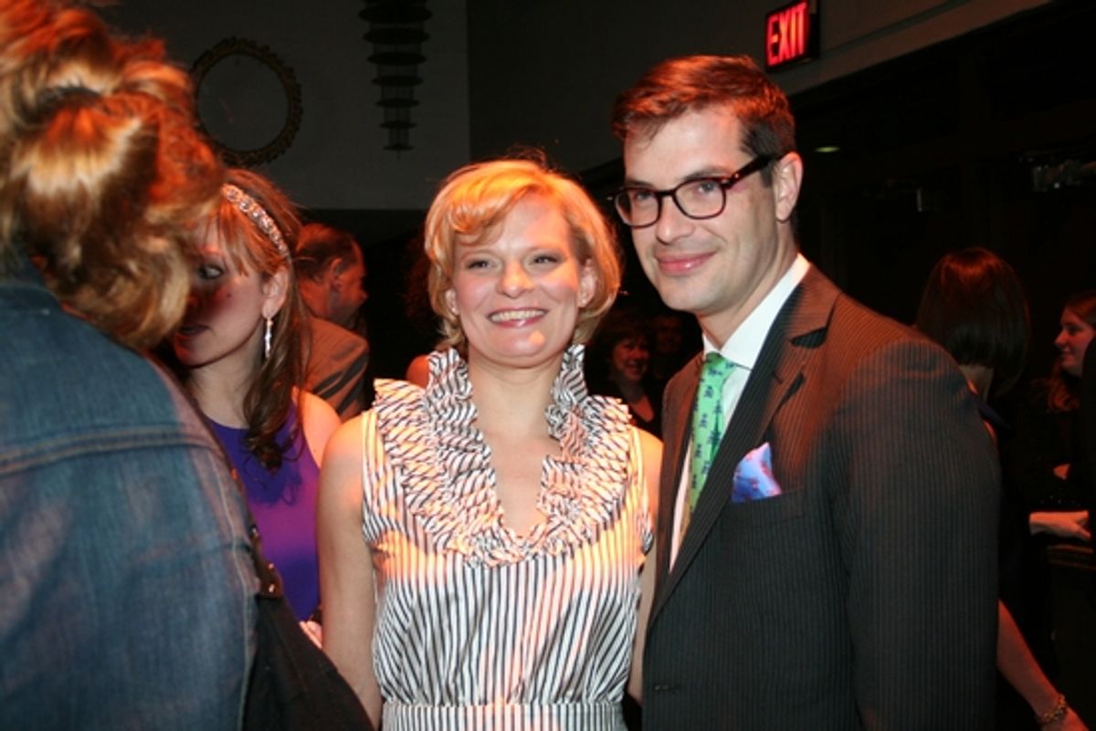 Martha Plimpton and Fred Armisen at 