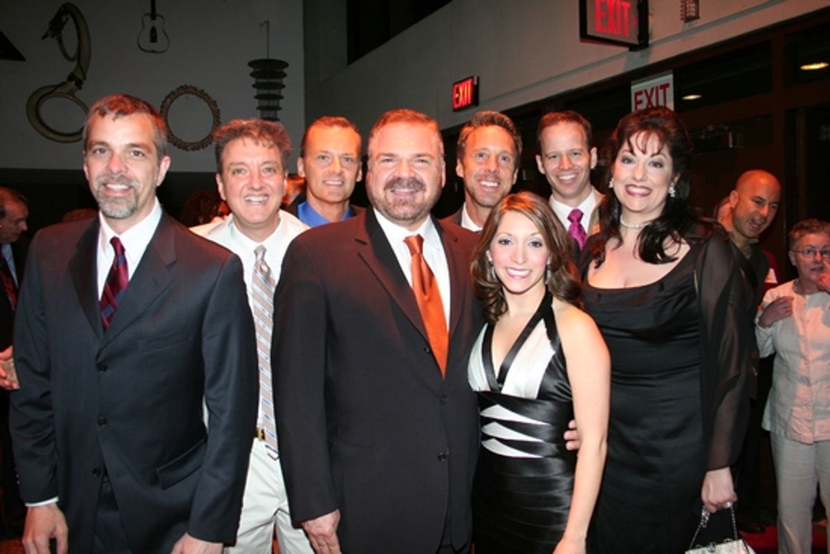 Forbidden Broadway cast abd creative team at 2009 Drama Desk Awards Arrivals Part 2