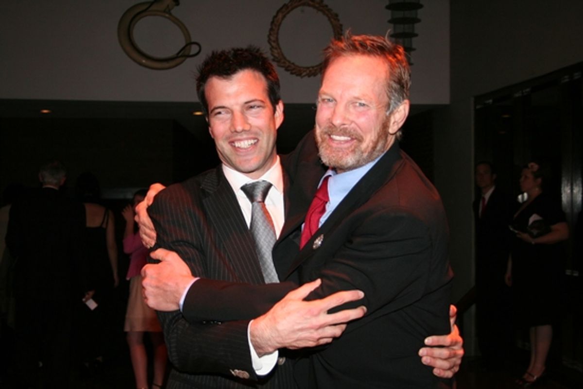 Lorenzo Pisoni and Bill Irwin at 