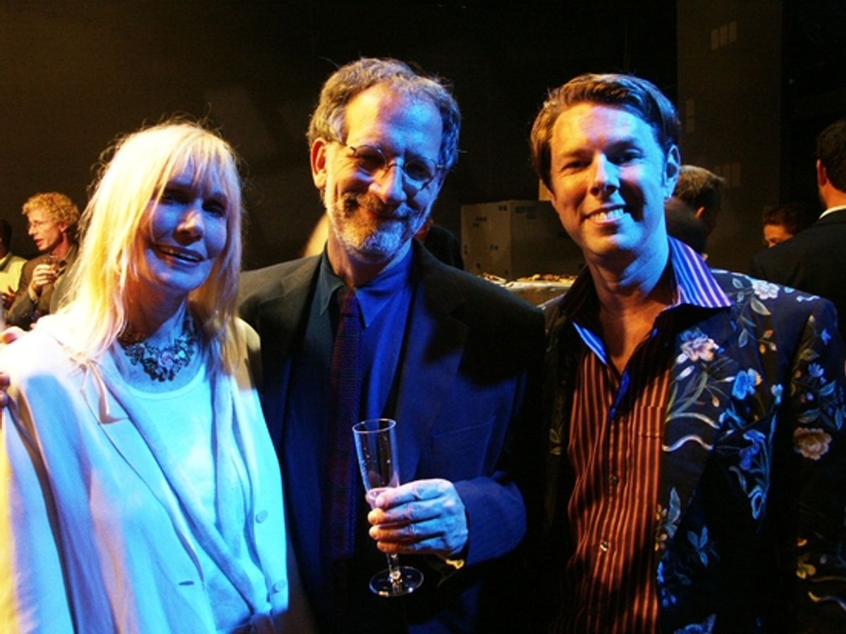 Sally Kellerman, Mark Saltzman and Daniel Henning at 