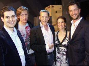 Andrews Leeds, P.J. Griffith, Dennis Christoper, Hedy Burress and Noah Wyle Photo